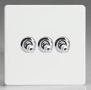 Premium White Flat Plate - Toggle Switches product image 3