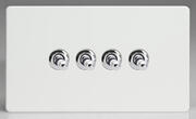 Premium White Flat Plate - Toggle Switches product image 4
