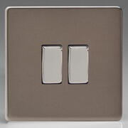 Screwless Pewter - Light Switches product image 2