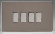 Screwless Pewter - Light Switches product image 4