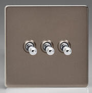 Varilight - Screwless Pewter - Toggle Switches product image 3