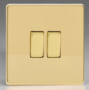 Varilight - Screwless Brass - Light Switches product image 2