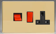 Varilight - Screwless Brass - Cooker Switches / Panels product image 2