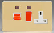Varilight - Screwless Brass - Cooker Switches / Panels product image
