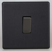 Matt Black - Light Switches - Screwless product image