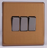 Varilight - Bronze - Light Switches - Screwless product image 3