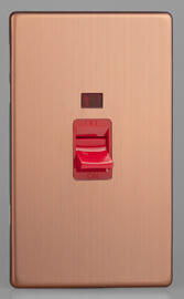 Copper - Cooker Switches - Screwless product image