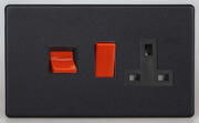 Matt Black - Cooker Switches - Screwless product image 2