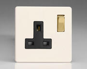 Varilight - Sockets - Primed - Black/Brass product image 2