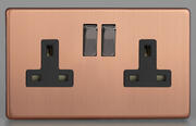 Varilight Copper - Sockets - Screwless product image
