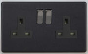 Varilight Matt Black Sockets - Screwless product image