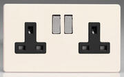 Varilight - Sockets - Primed - Black/Chrome product image