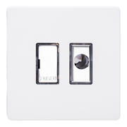 Varilight - Fused Spurs / Connection Units - Primed - Chrome / Black product image 5