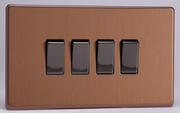 Varilight - Bronze - Light Switches - Screwless product image 4
