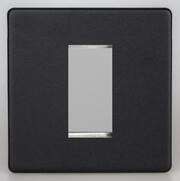 Matt Black - Data Grid Plates - Screwless product image