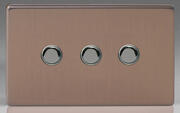 Impulse Switches - Screwless Brushed Bronze product image 3