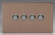 Impulse Switches - Screwless Brushed Bronze product image 4