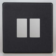 Varilight PowerGrid Range - Grid Plates - c/w Grid Frame - Matt Black - Screwless product image 2