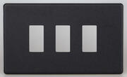 Varilight PowerGrid Range - Grid Plates - c/w Grid Frame - Matt Black - Screwless product image 3