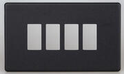 Varilight PowerGrid Range - Grid Plates - c/w Grid Frame - Matt Black - Screwless product image 4