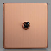 Copper - Toggle Light Switches - Screwless product image