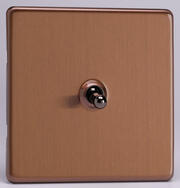 Bronze - Toggle Light Switches - Screwless product image