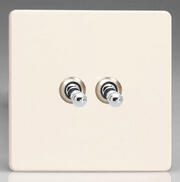 Varilight - Toggle Switches - Primed - Chrome product image 2