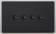 Varilight Matt Black - Toggle Switches - Screwless product image 4