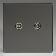 European TV Sockets - Iridium product image