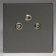 European TV Sockets - Iridium product image 2