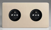European Sockets with Pin Earth - Satin product image 2