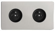 European Sockets with Pin Earth - Satin product image 2