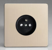 European Sockets with Pin Earth - Satin product image