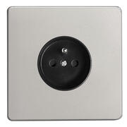 European Sockets with Pin Earth - Satin product image