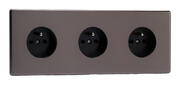 European Sockets with Pin Earth - Pewter product image 3