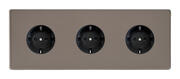 European Sockets with Schuko Earth - Pewter product image 3