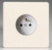 European - Sockets with Pin Earth - Matt White product image