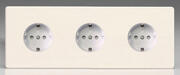 European - Sockets with Schuko Earth - Matt White product image 3