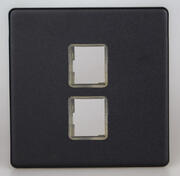 European Keystone Data Plates - Matt Black product image 2