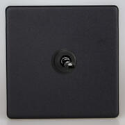 European Toggle Switches - Matt Black product image