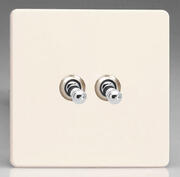 European - Toggle Switches - Matt White product image 2