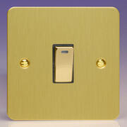 Varilight - Ultraflat Brushed Brass - 20 & 45 Amp DP Switches product image 2
