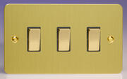 Varilight - Ultraflat Brushed Brass - Light Switches product image 4