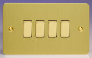 Varilight - Ultraflat Brushed Brass - Light Switches product image 5