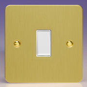 Varilight - Ultraflat Brushed Brass - 20 & 45 Amp DP Switches product image 5