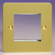 Varilight - Ultraflat Brushed Brass - Module DataGrid Plates product image 2