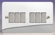 Varilight - Polished Chrome - Ultraflat - Light Switches product image 6