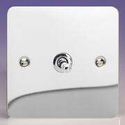 Varilight - Ultraflat Polished Chrome - Toggle Light Switches product image