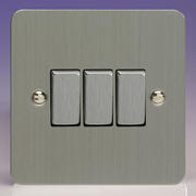 Varilight - Ultraflat Brushed Steel - Light Switches product image 3