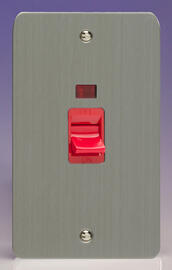 Varilight - Ultraflat Brushed Steel - 20 & 45 Amp DP Switches product image 3